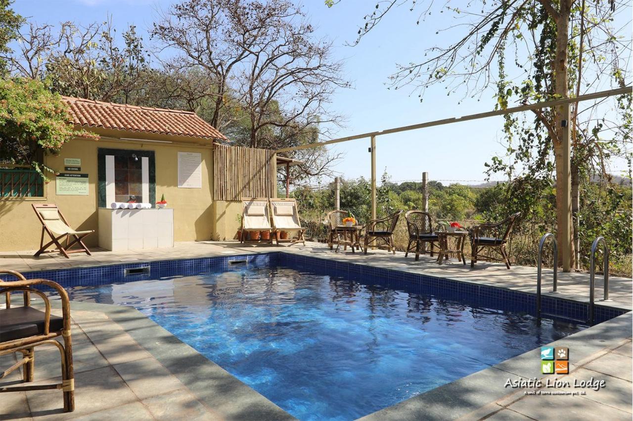 Asiatic Lion Lodge Sasan Gir Buitenkant foto
