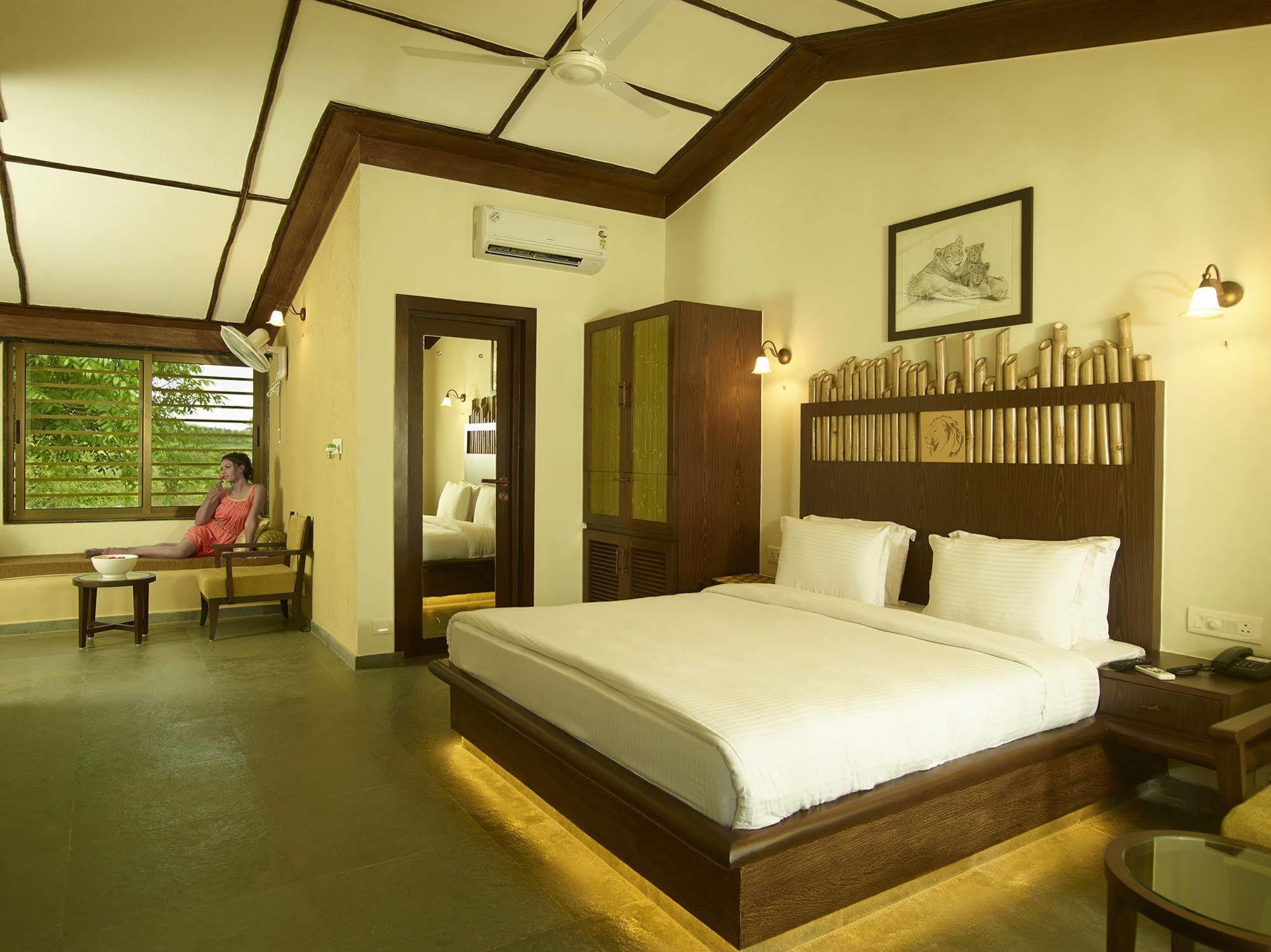 Asiatic Lion Lodge Sasan Gir Buitenkant foto